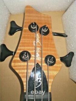 Harley Benton Bz-4000 Neck Through 4 String Active Bass Guitar