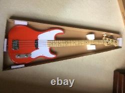 Harley Benton Vintage Series Precision Bass guitar with Fender 9050L flatwounds