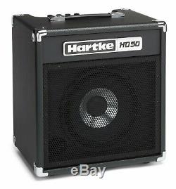 Hartke HD50 50-Watt HyDrive 10 Combo Electric Bass Guitar Amplifier