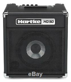 Hartke HD50 50-Watt HyDrive 10 Combo Electric Bass Guitar Amplifier