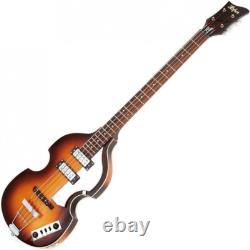 Hofner Ignition'Cavern' Electric Violin Bass Guitar, Sunburst, HICASB D