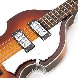 Hofner Ignition'Cavern' Electric Violin Bass Guitar, Sunburst, HICASB D