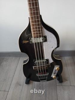 Hofner Ignition Violin Bass in a black finish