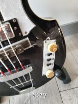 Hofner Ignition Violin Bass in a black finish