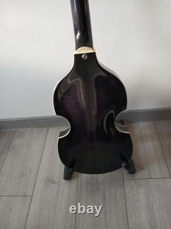 Hofner Ignition Violin Bass in a black finish