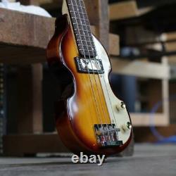 Hofner Shorty Violin Mini Travel Bass Sunburst