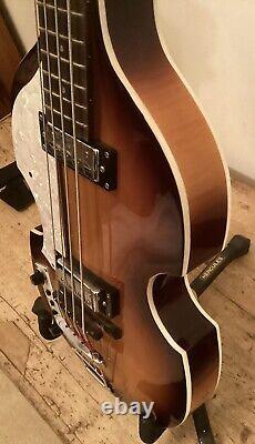 Hofner Violin Electric Bass Guitar Left Handed+ Gigbag + Shoulder Strap