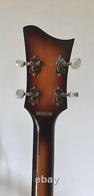 Hofner Violin Right Handed Electric Bass Guitar + Gig Case + Strap + Lead