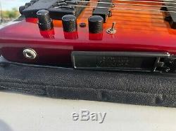 Hohner B2A V Headless 5 String Steinberger Active Electric Bass Guitar with Case