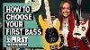 How To Choose Your First Bass Myfirstinstrument Thomann