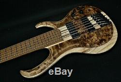 IBANEZ BTB846V ABL 6 STRING ELECTRIC BASS GUITAR NECK THRU BODY Bartolini Pickup