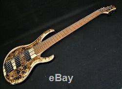 IBANEZ BTB846V ABL 6 STRING ELECTRIC BASS GUITAR NECK THRU BODY Bartolini Pickup