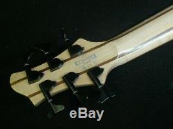 IBANEZ BTB846V ABL 6 STRING ELECTRIC BASS GUITAR NECK THRU BODY Bartolini Pickup