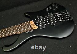 IBANEZ EHB1005 BKF Bass Workshop 5 STRING HEADLESS BASS GUITAR Black Bartolini's