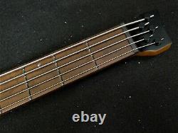 IBANEZ EHB1005 BKF Bass Workshop 5 STRING HEADLESS BASS GUITAR Black Bartolini's