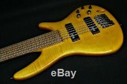 IBANEZ GVB36 AM Gerald Veasley Signature 6 STRING ELECTRIC BASS GUITAR Bartolini