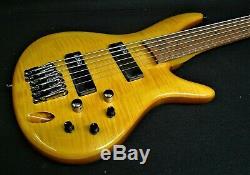 IBANEZ GVB36 AM Gerald Veasley Signature 6 STRING ELECTRIC BASS GUITAR Bartolini