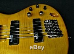 IBANEZ GVB36 AM Gerald Veasley Signature 6 STRING ELECTRIC BASS GUITAR Bartolini