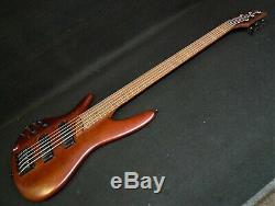 IBANEZ SR505EL BM LEFT HANDED 5 STRING ELECTRIC BASS GUITAR Bartolini's A LEFTY