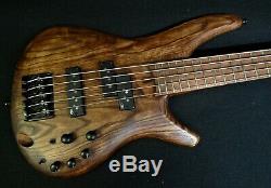 IBANEZ SR655E ABS 5 STRING ELECTRIC BASS GUITAR SUPER SLIM Nordstrand Pickups