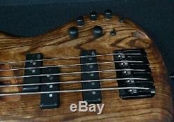 IBANEZ SR655E ABS 5 STRING ELECTRIC BASS GUITAR SUPER SLIM Nordstrand Pickups