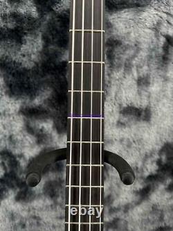 IN STOCK Shape Bass Black Electric Guitar 3S Pickup Chrome Hardware 4-Strings