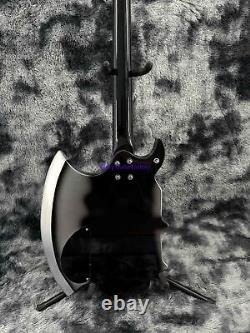 IN STOCK Shape Bass Black Electric Guitar 3S Pickup Chrome Hardware 4-Strings