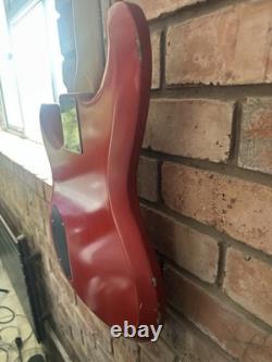 Ibanaz Roadstar II series Bass Guitar (Red)