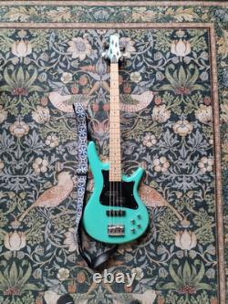 IbanezSRMD200K'Mezzo' Electric Bass GUITAR-AQUAGREEN BUNDLE ENDING SOON