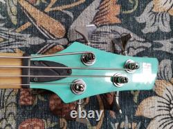 IbanezSRMD200K'Mezzo' Electric Bass GUITAR-AQUAGREEN BUNDLE ENDING SOON