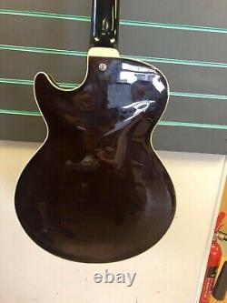 Ibanez AGB140 Transparent Brown 2005 Semi Hollow Body Bass Guitar