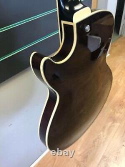 Ibanez AGB140 Transparent Brown 2005 Semi Hollow Body Bass Guitar