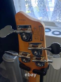 Ibanez ATK 300 Bass Guitar Natural 2007 Indonesia Hardly Used Good Condition