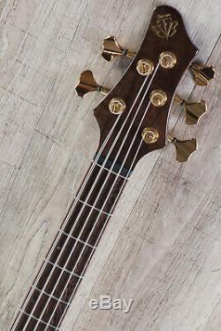 Ibanez BTB1905 Premium 5-String Electric Bass Guitar, Florid Natural Low Gloss