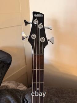 Ibanez Bass Guitar GSR200 1P-10 with carry case and amplifier wire