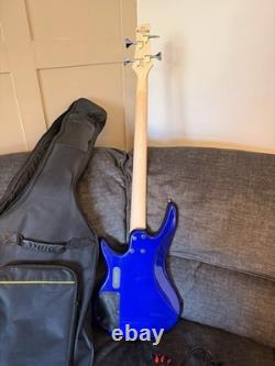 Ibanez Bass Guitar GSR200 1P-10 with carry case and amplifier wire