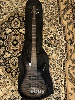 Ibanez Electric Bass Guitar SR400EQM Mint Condition with Soft Case