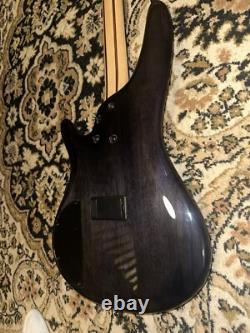 Ibanez Electric Bass Guitar SR400EQM Mint Condition with Soft Case