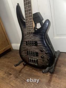 Ibanez Electric Bass Guitar SR400EQM Mint Condition with Soft Case