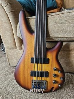 Ibanez Electric Bass SRF705 BBF 5 string fretless bass