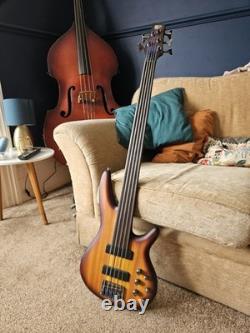 Ibanez Electric Bass SRF705 BBF 5 string fretless bass