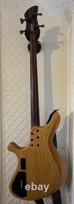 Ibanez G104 Grooveline Bass Guitar with Hard Case Used Excellent ConditionRare