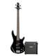 Ibanez Gio Bass Guitar Black Gsr200 Includes Laney Amplifier Offer
