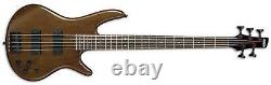Ibanez GSR205B Gio 5 String Bass, Walnut Flat