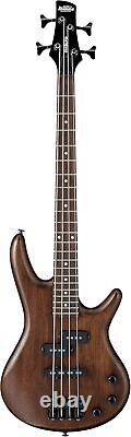 Ibanez GSRM20 GIO Series MiKro Short Scale Electric Bass Guitar 3/4, Walnut