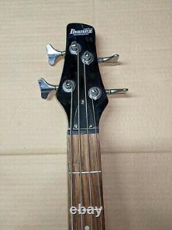 Ibanez Gio Electric Bass Guitar Black 4 String Padded Carry Rucksack Bag Working