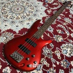 Ibanez SDGR SR300 Candy Apple Active Electric Bass Guitar Used From Japan