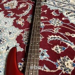 Ibanez SDGR SR300 Candy Apple Active Electric Bass Guitar Used From Japan