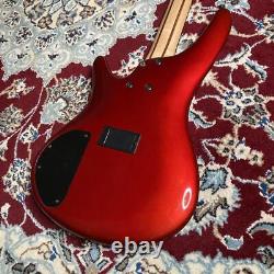 Ibanez SDGR SR300 Candy Apple Active Electric Bass Guitar Used From Japan