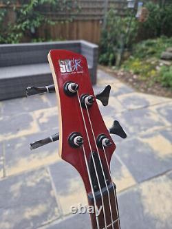 Ibanez SR300E Electric Bass Guitar, Candy Apple Red, Used but Great condition